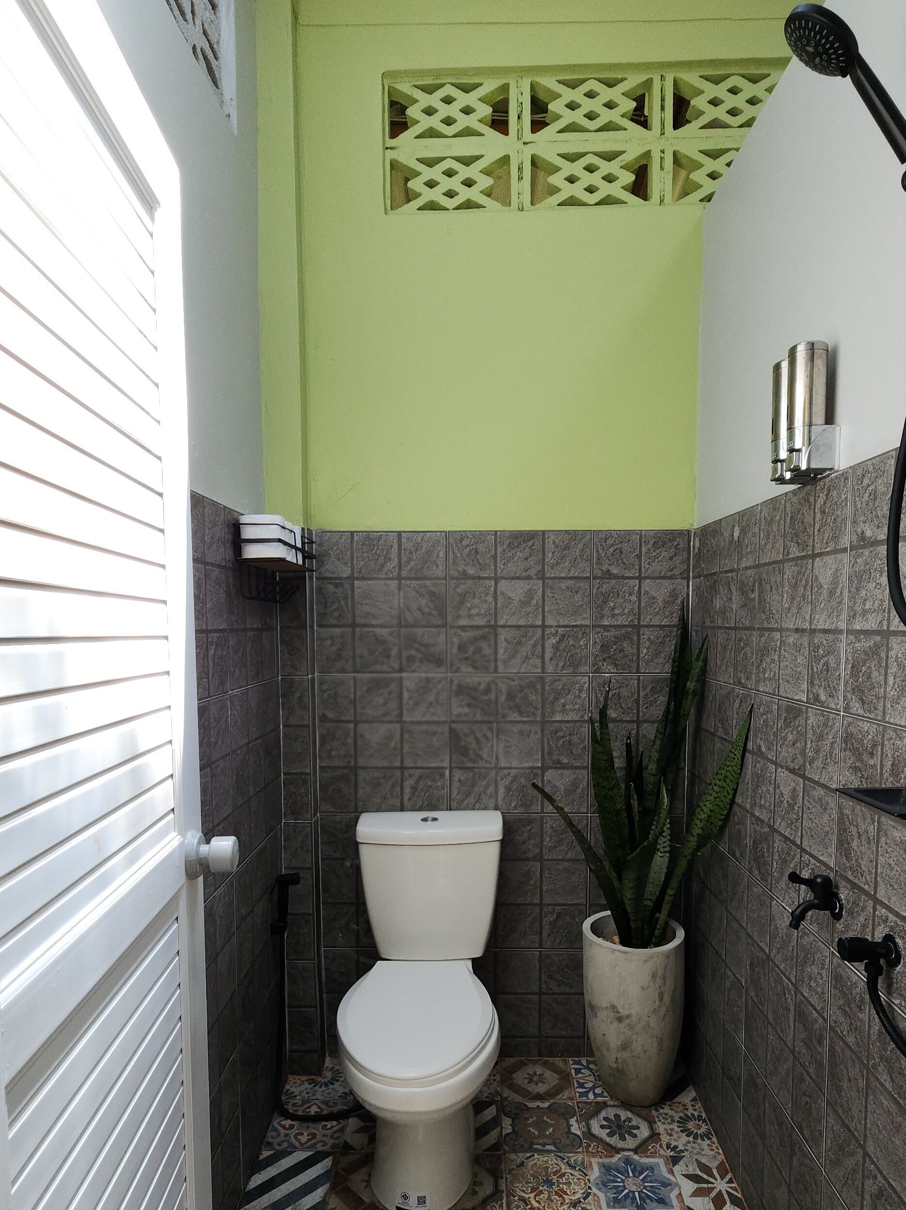 Shared bathroom