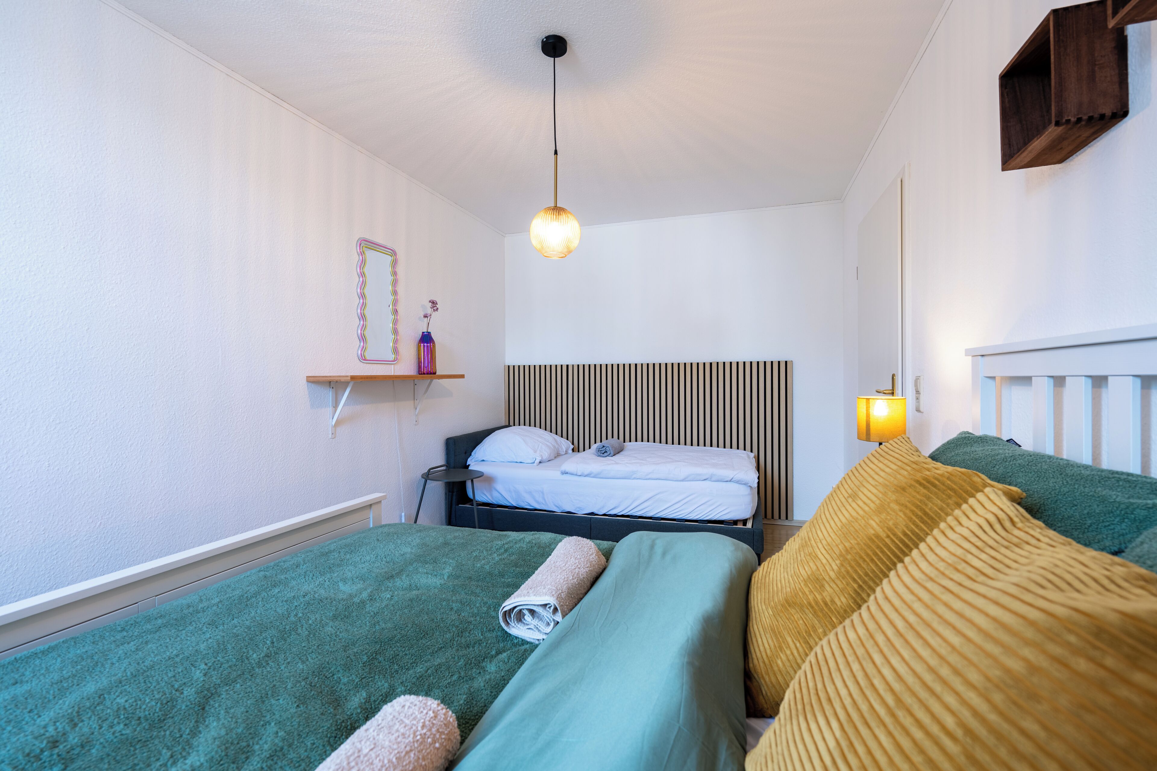 1 bedroom, WiFi (free), bed sheets