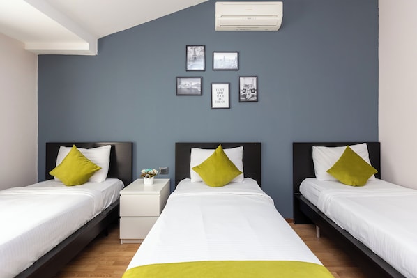 Triple Room, City View