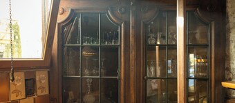 Exceptional old barn converted by an artist