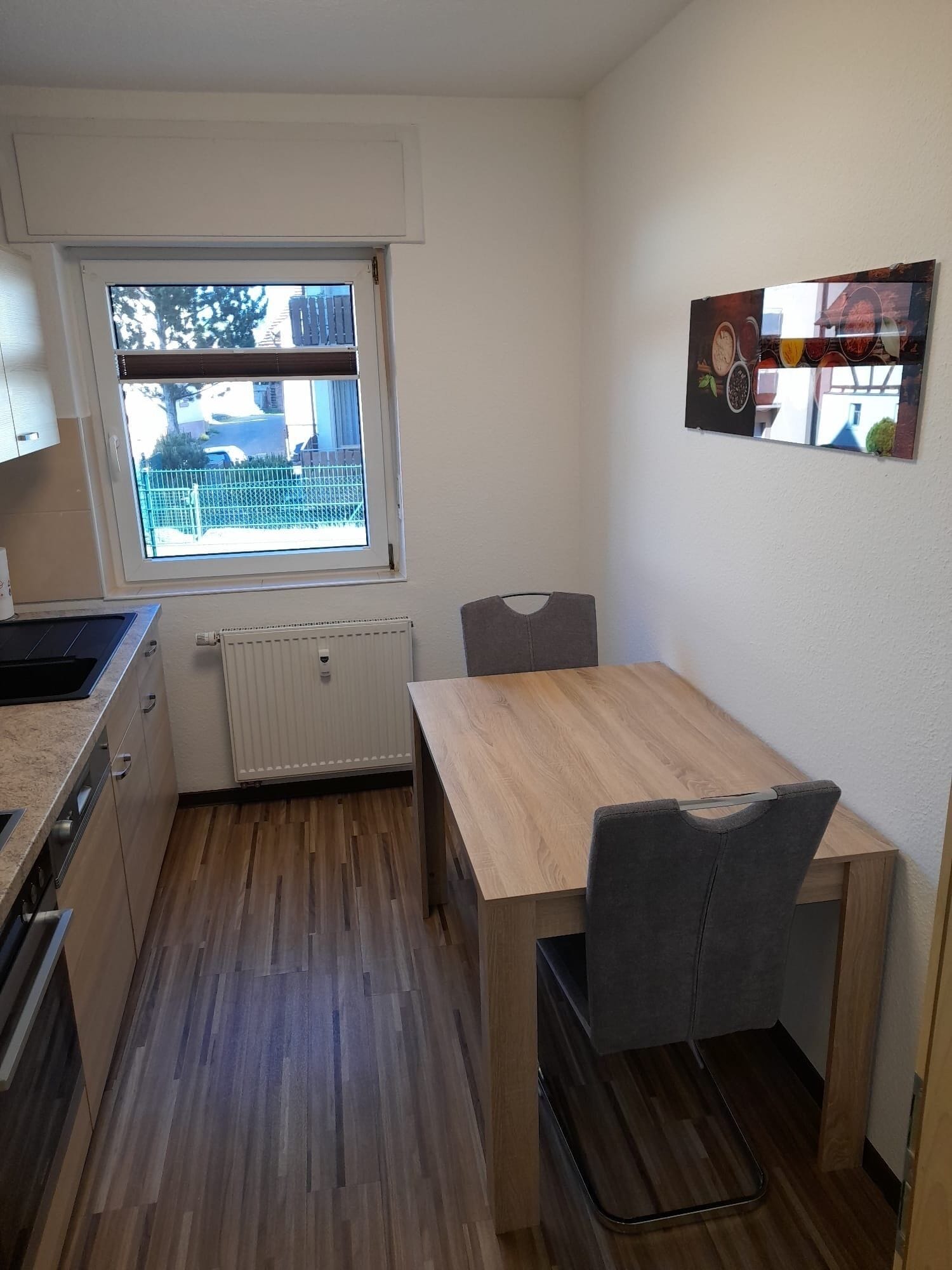 Deluxe-Apartment, Balkon, Gartenblick | Eigene Küche | Großer Kühlschrank, Ofen, Herdplatte, Geschirrspüler
