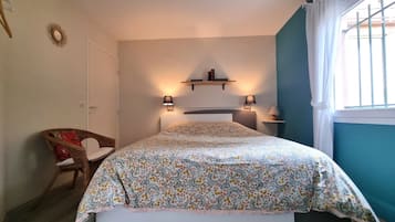 2 chambres, fer et planche à repasser, lit parapluie, Wi-Fi gratuit