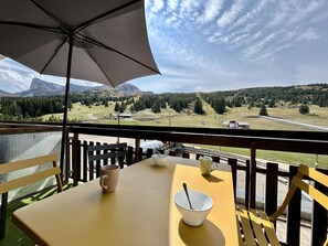 Outdoor dining - Renovated studio 4 pers. near chairlift SuperDévoluy (Le Dévoluy)