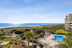 Pool - Amelia Surf & Racquet Club B144 | 4th Floor Oceanfront | Pools | Tennis Courts | Sleeps 4 (Fernandina Beach)