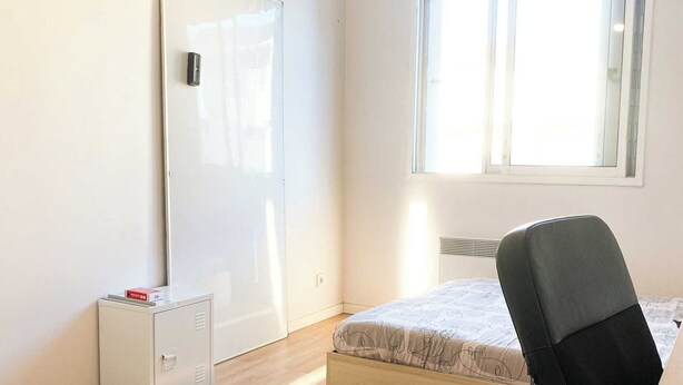 1 bedroom, bed sheets - Private Room in a Shared Flat - Villeurbanne (Villeurbanne)