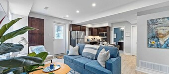 Stylish Modern Family Suite with Patio