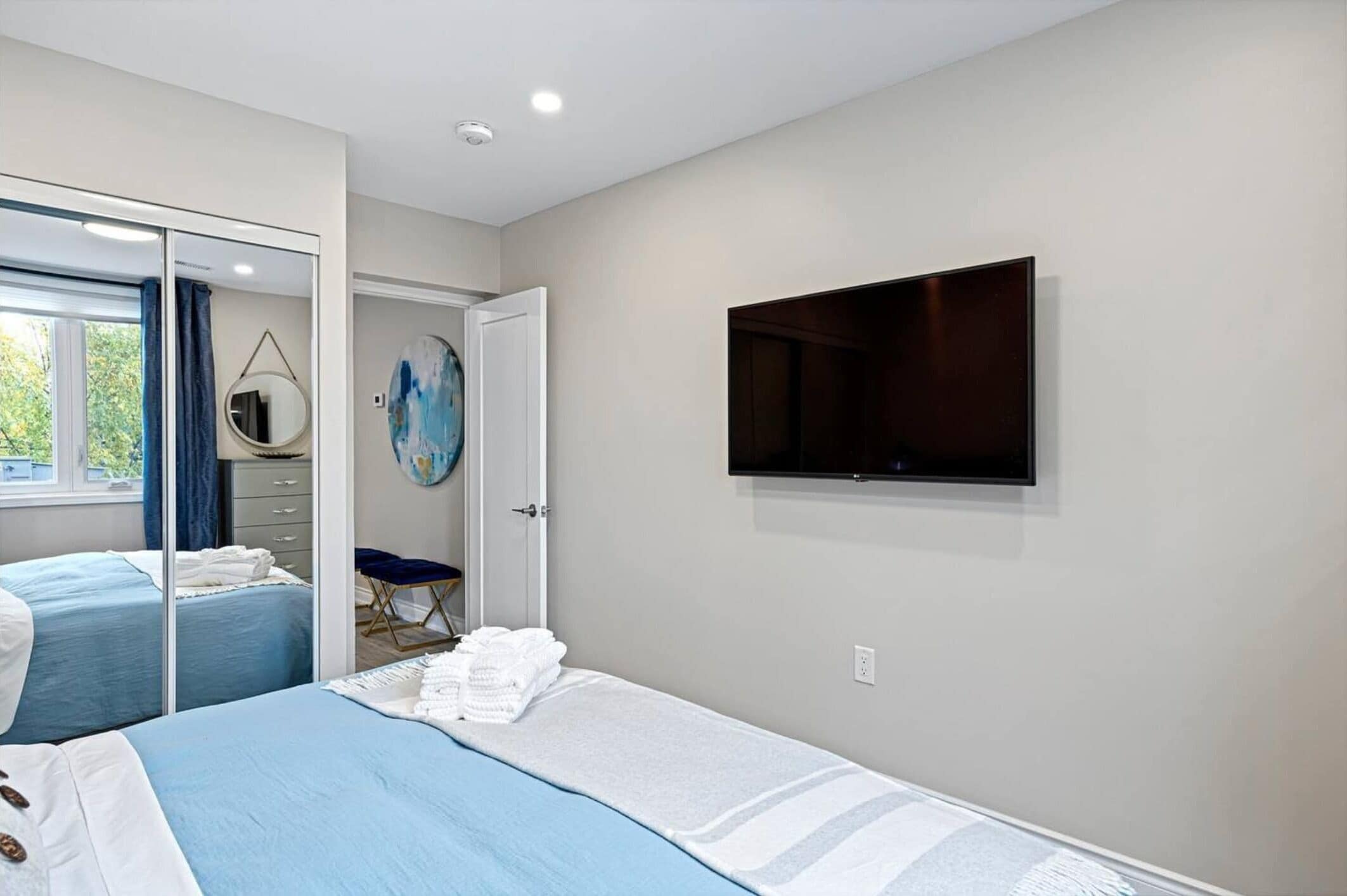 2 chambres, Wi-Fi, literie fournie