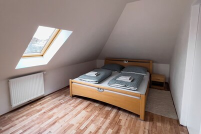Family Apartment N5 in Abertamy - near Plesivec Ski Slopes, bike/ski storage