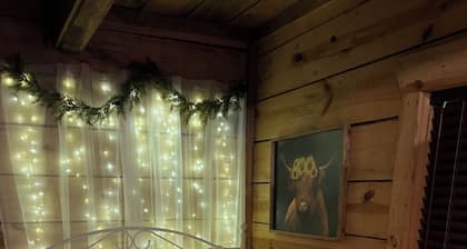 Charming cabin in quaint Lumber Bridge with AC