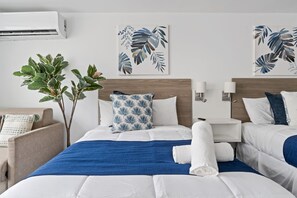 1 habitación, tabla de planchar con plancha, wifi y ropa de cama 