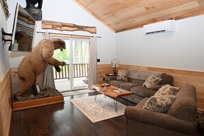 TV - Riverfront Bear Cabin (Paris)