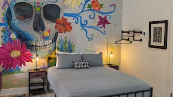 1 chambre, fer et planche Ă  repasser, Wi-Fi, draps fournis