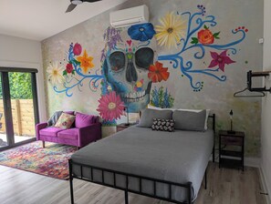1 chambre, fer et planche à repasser, Wi-Fi gratuit, draps fournis