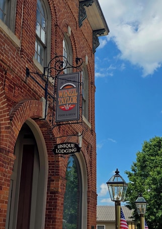 Exterior detail. Room 4: Sleep Where Prohibition Secrets Were Made - Historic Escape!