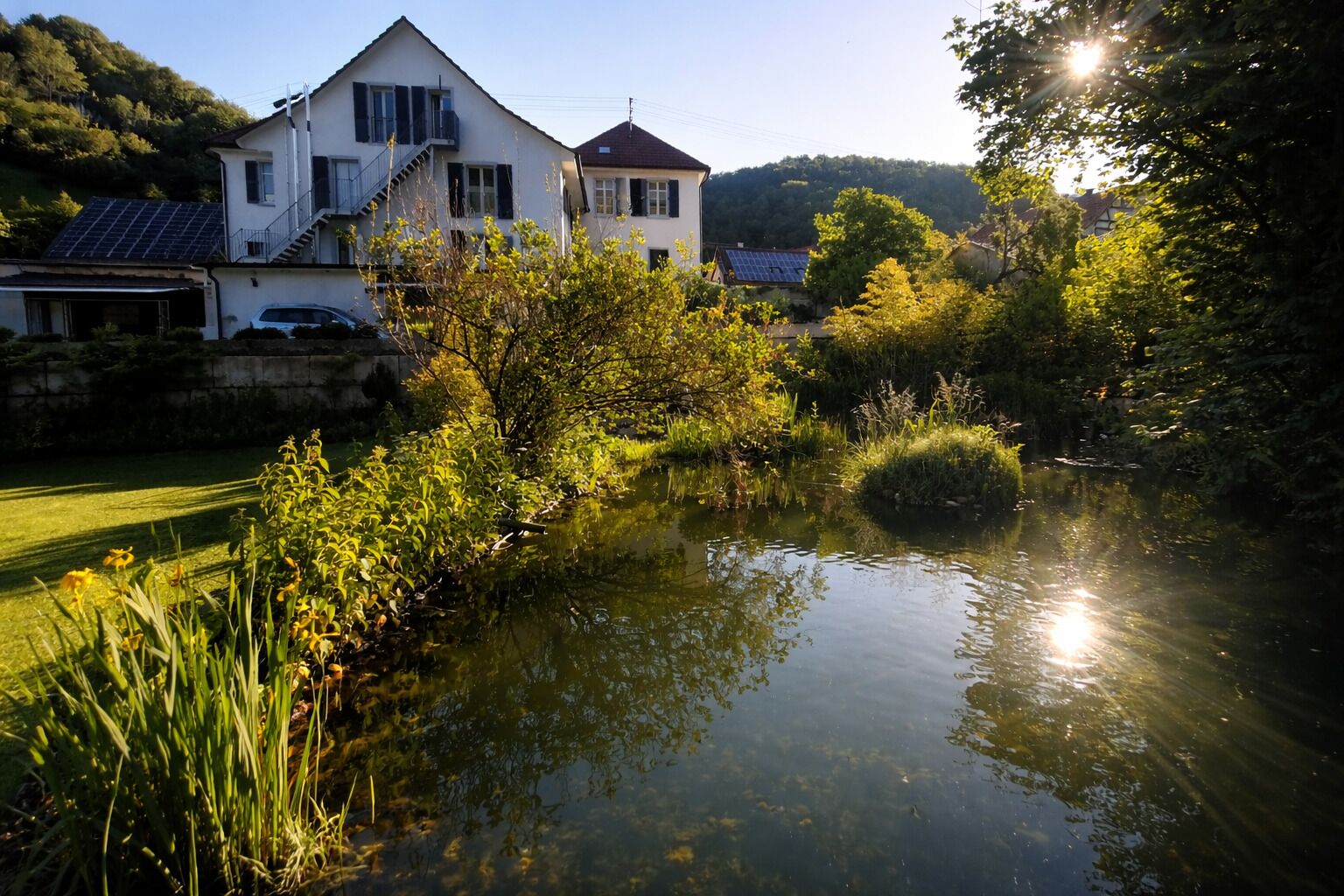 Enceinte de l’hébergement