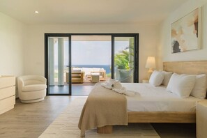 4 bedrooms, desk, iron/ironing board, travel cot - Amara 2 - beautiful brand new villa with amazing sea view (Les Trois-Îlets)