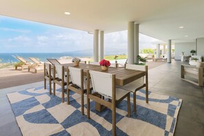 Outdoor dining - Amara 2 - beautiful brand new villa with amazing sea view (Les Trois-Îlets)