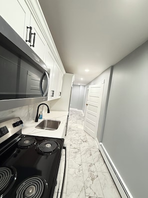 Microwave, oven, stovetop