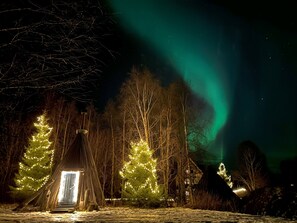 Majoituspaikan julkisivu