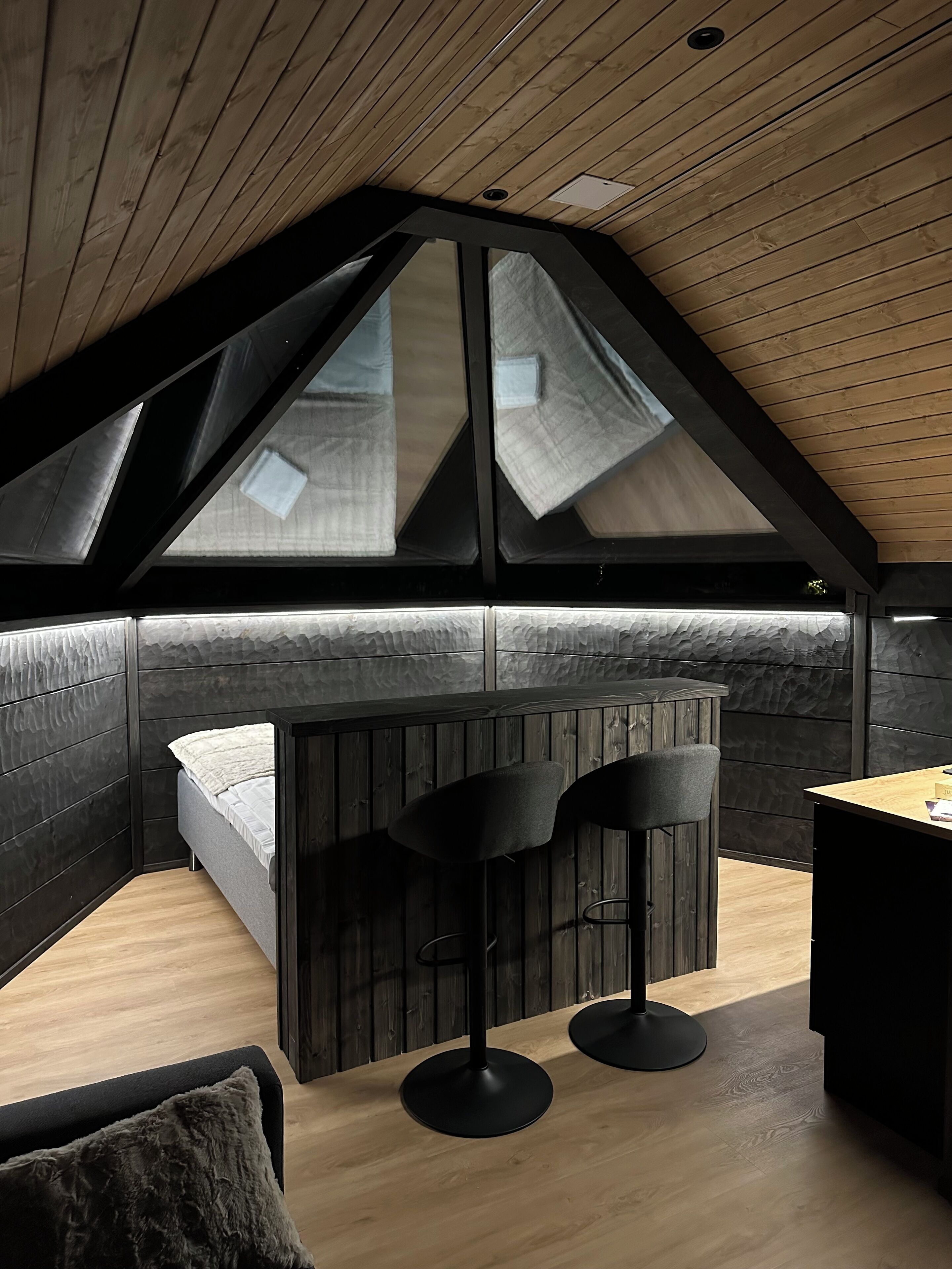 Cabane Supérieure | Coin séjour