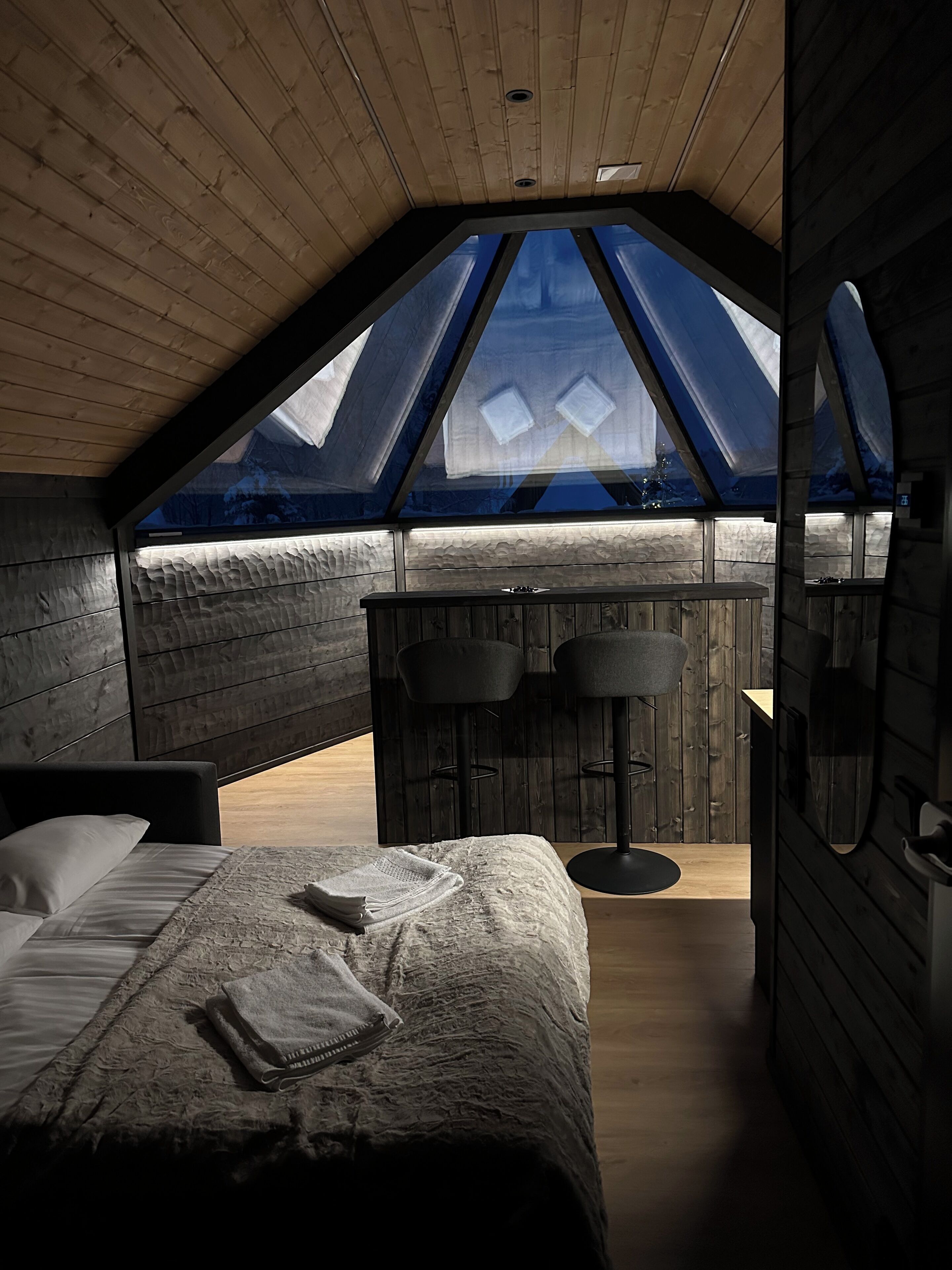 Superior-mökki | Oleskelualue