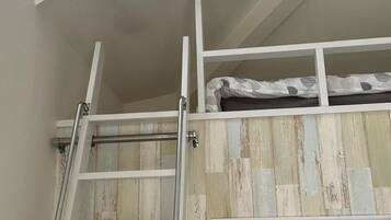 Blackout curtains, iron/ironing board, free WiFi, bed sheets