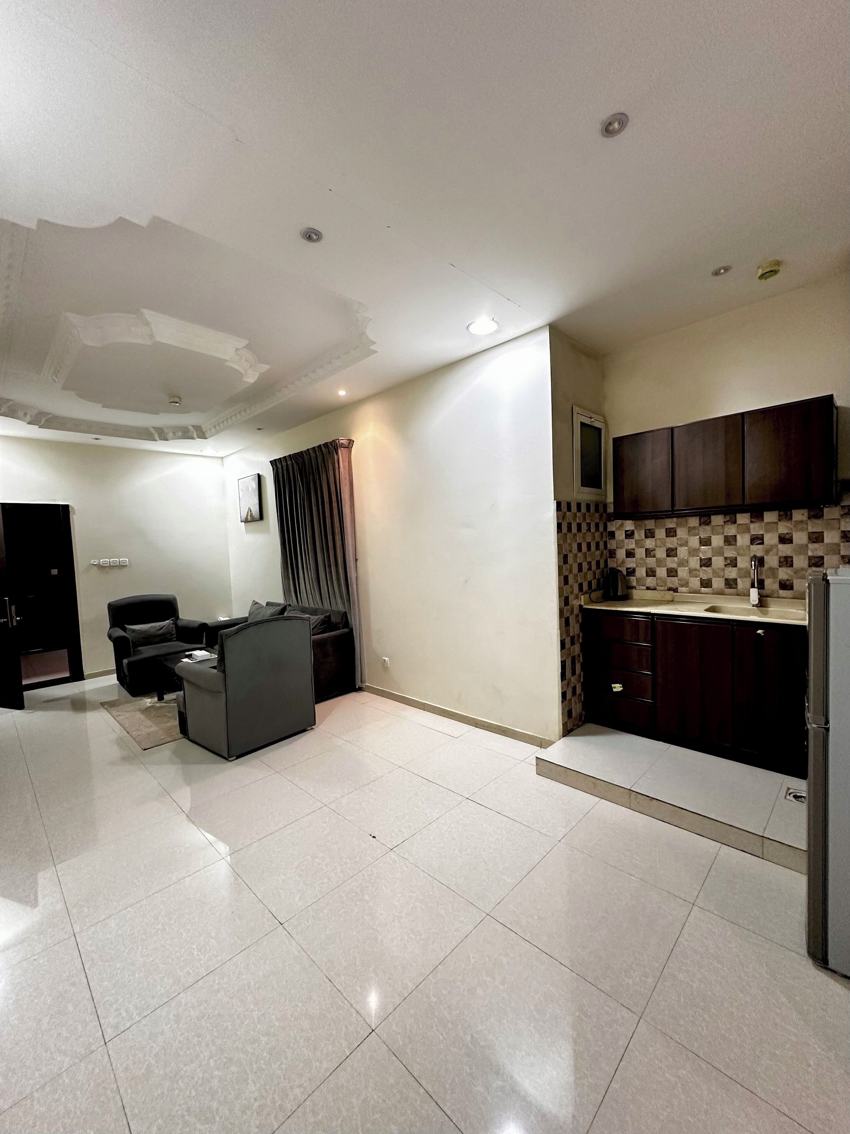 46-inch LED TV with satellite channels