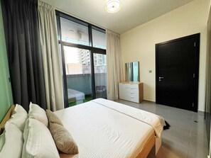 1 chambre, fer et planche à repasser, Wi-Fi, draps fournis