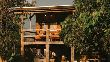 Cabin, 1 Bedroom, Smoking, Balcony | Property grounds