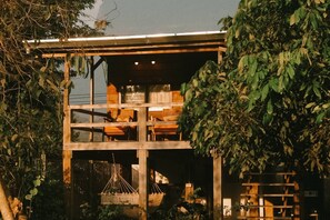 Cabin, 1 Bedroom, Smoking, Balcony | Property grounds
