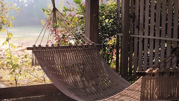 Cabin, 1 Bedroom, Smoking, Balcony | Property grounds