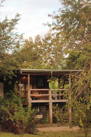 Ferienhütte, 1 Schlafzimmer, Raucher, Balkon | Außenbereich