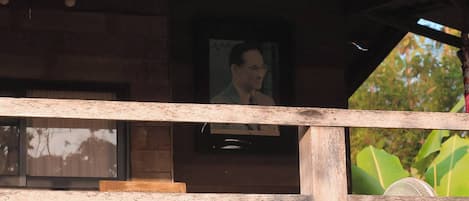 Cabin, 1 Bedroom, Smoking, Balcony | Property grounds