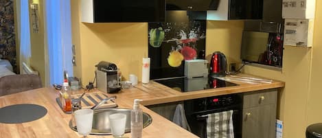 Microwave, oven, stovetop