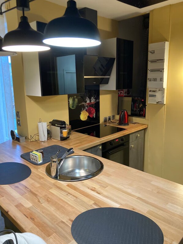 Microwave, oven, stovetop