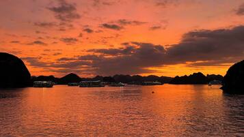 Vista a la playa o al mar