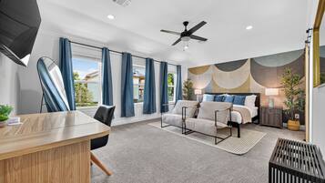 3 多间卧室、熨斗/熨衣板、上网接入、床单