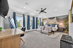 3 bedrooms, iron/ironing board, Internet, bed sheets