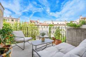 Terrace/patio - Bail mobilité - Le Puget - Studio avec terrasse (Marseille)