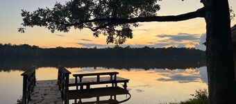 The Lakefront Dock & Serene Lake Views