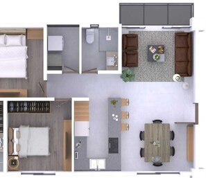 مخطط تصميم الطابق