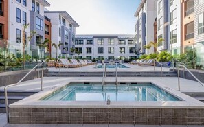 Pool - Spacious 1BR Condo at Landsby – Gym & Pool, Relax! (Mountain View)