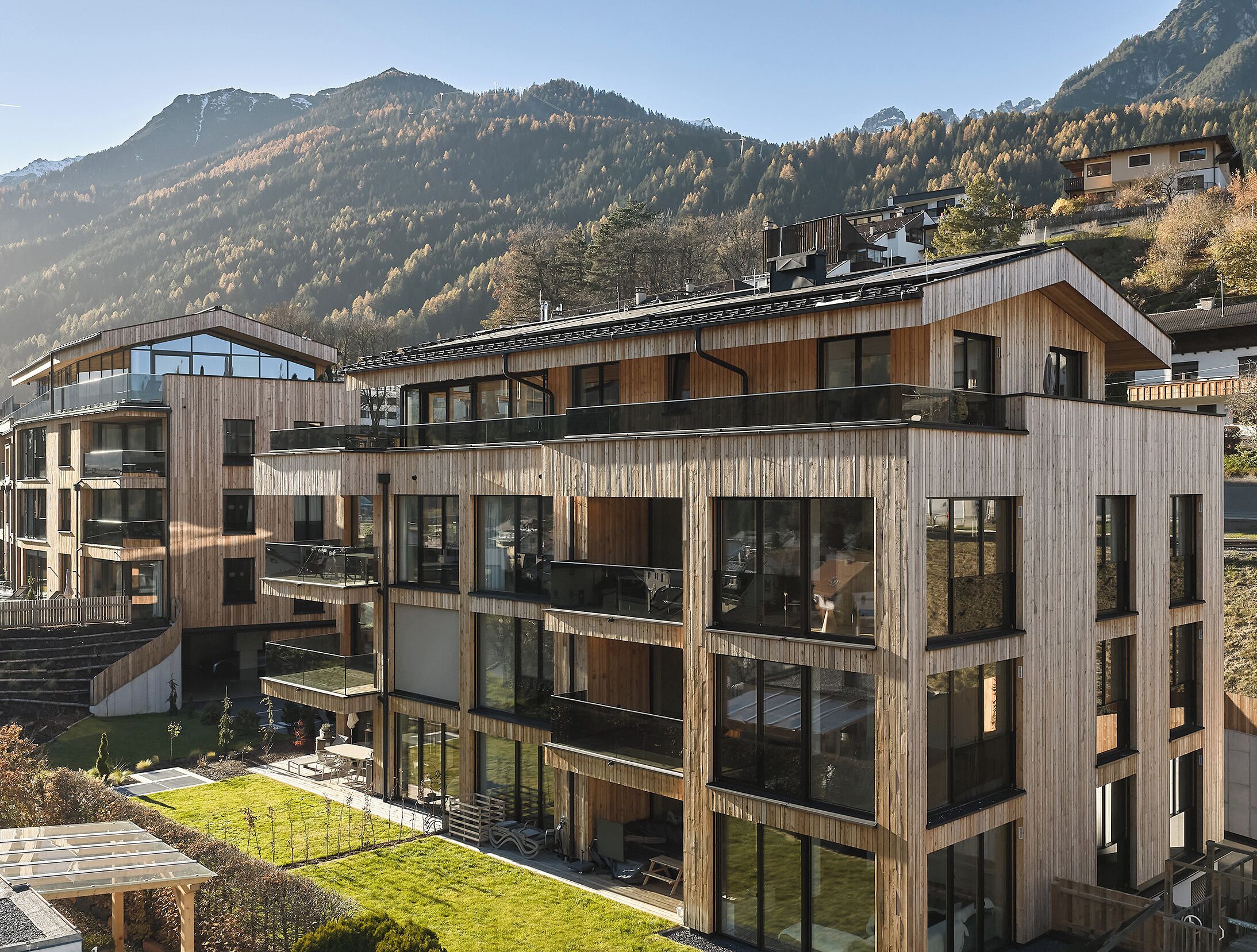 Fassade der Unterkunft