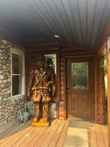 Historical Stone and Log Cabin
