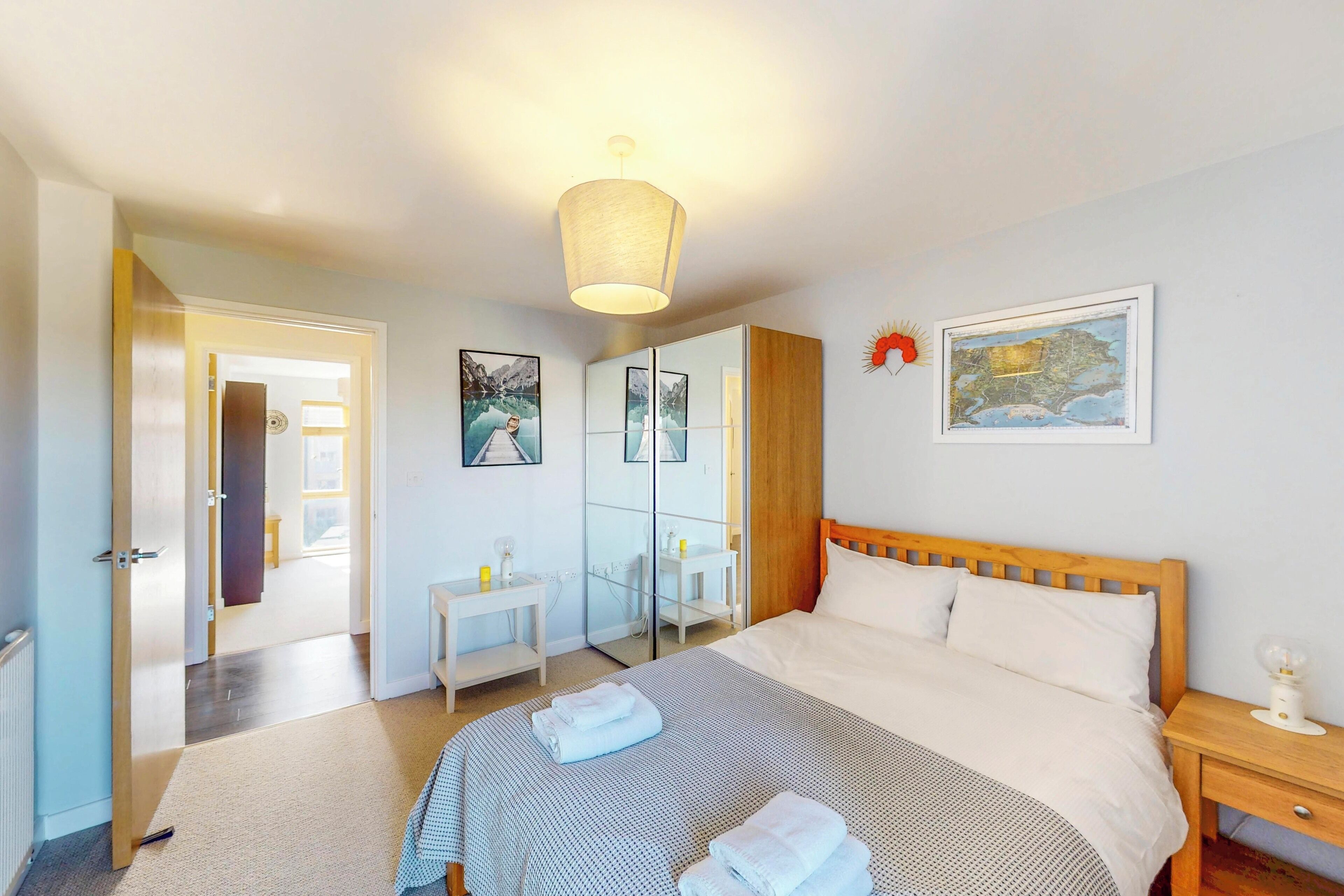 1 bedroom, iron/ironing board, Internet, bed sheets