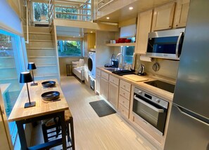 Microwave, oven, stovetop