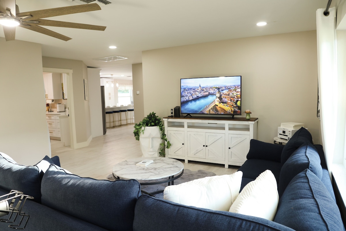 Photo 9 of Brand NEW Renovated Coastal Beach House • Walk to Beach • Private & Pet Friendly