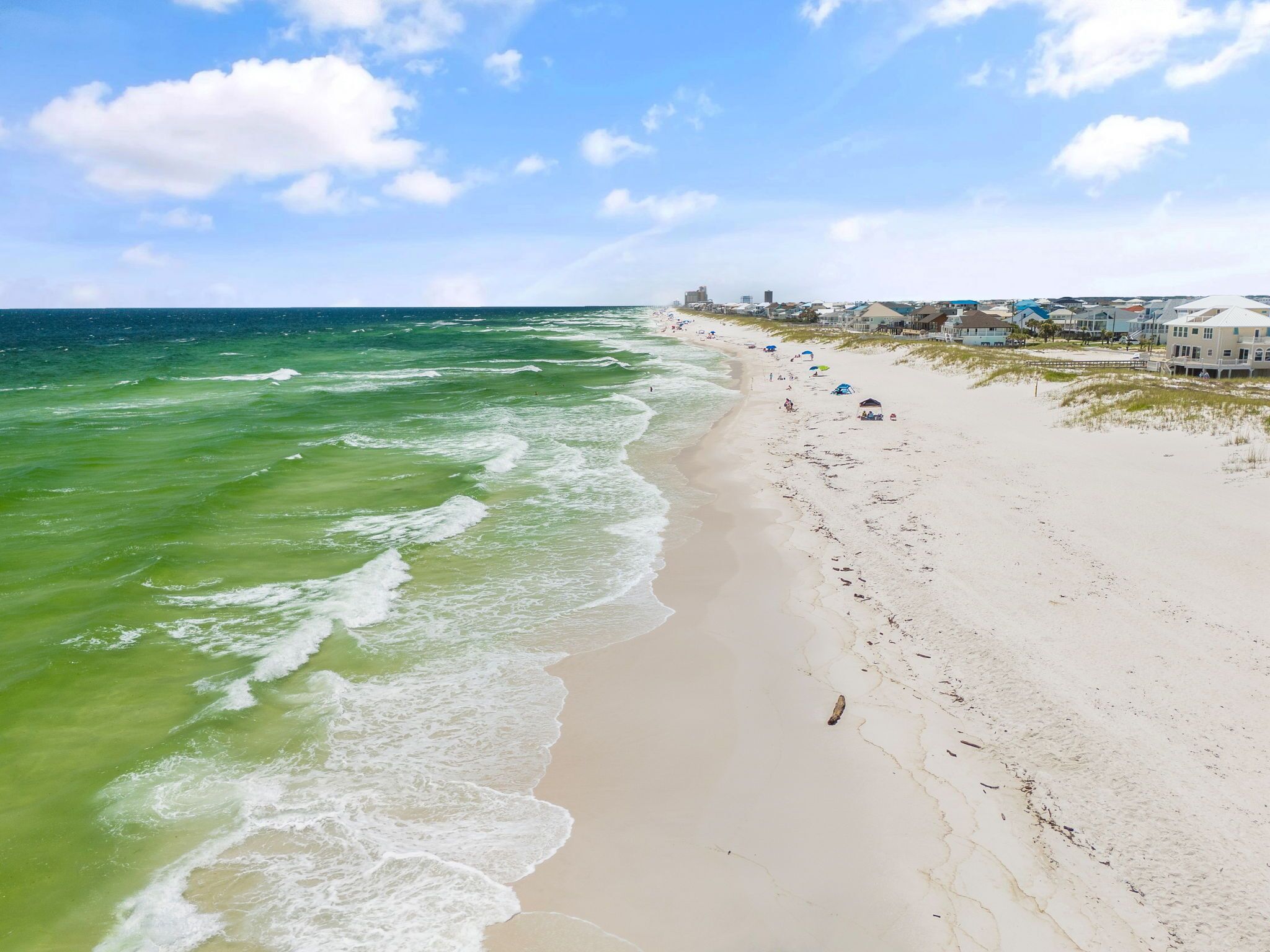 Liegestühle, Strandtücher