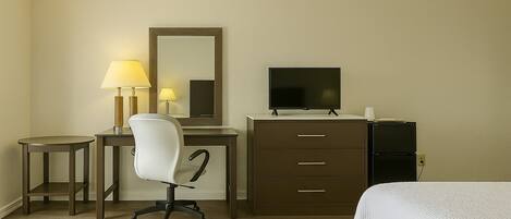 經濟客房 | 書桌、手提電腦工作空間、免費 Wi-Fi