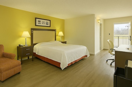 Escritorio, espacio para trabajar con laptop y wifi gratis . COUNTRY HOST INN